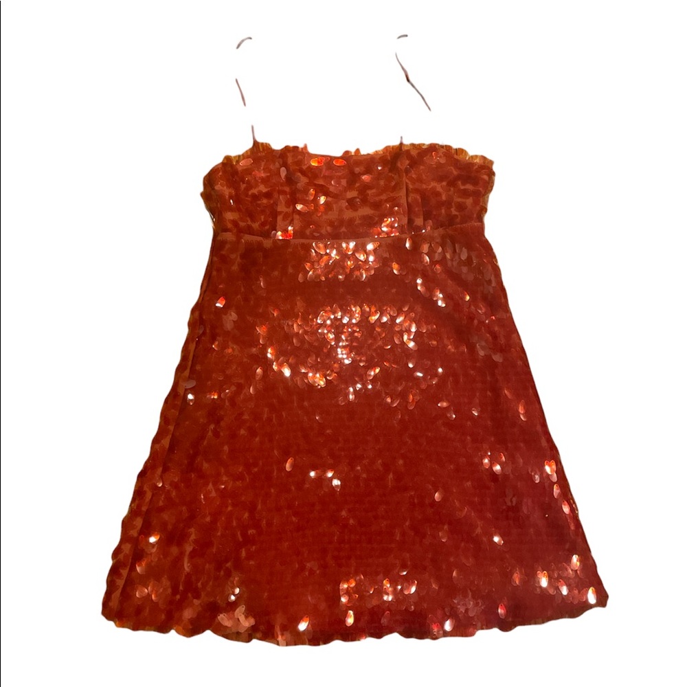 Zara red dress